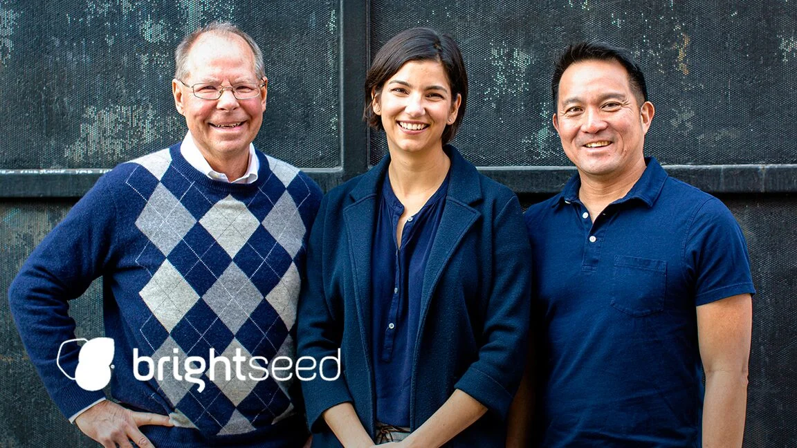 Brightseed founders Jim Flatt, PhD; Sofia Elizondo; and Lee Chae, PhD. Image credit: Brightseed