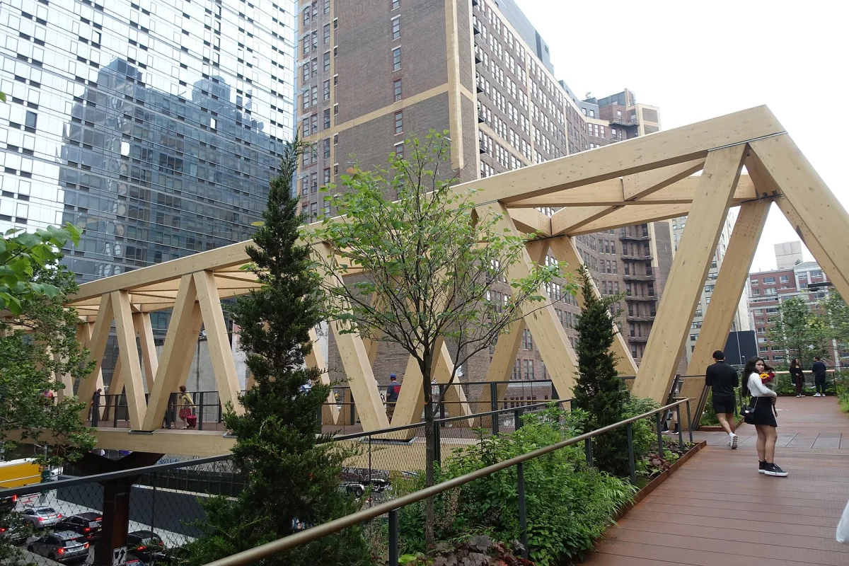 Highline Mass Timber Bridge
