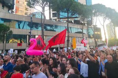 Albanians Protest Kushner's Resort Development in Ecologically Sensitive Vjosë Delta