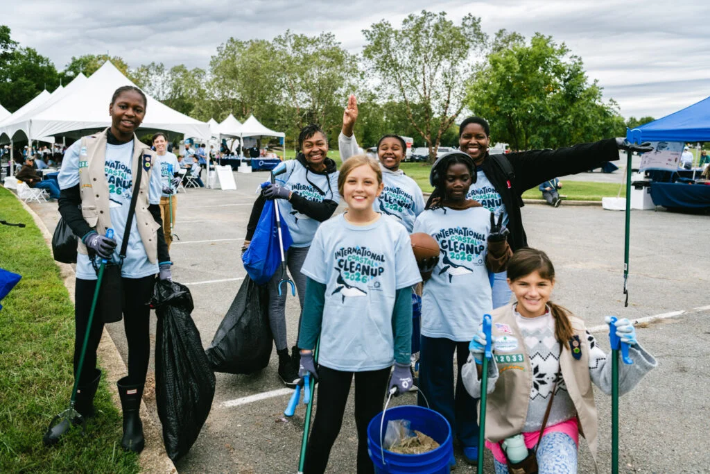 Volunteers at the 41st annual ICC event in Anacostia Park